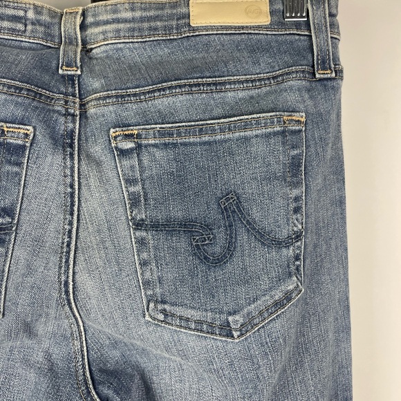 AG‎ Adriano Goldschmied Light Blue Prima Cigarette Ankle Jeans - Picture 6 of 8